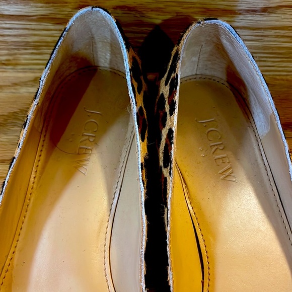 J. Crew Flats in calf’s Leopards print. - Picture 5 of 5